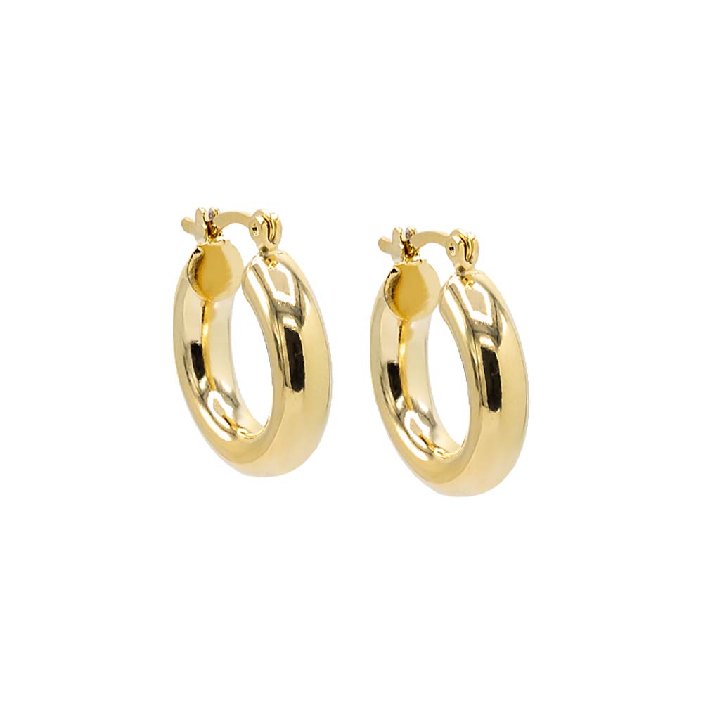 Adina’s Chunky Hollow Hoop Earring